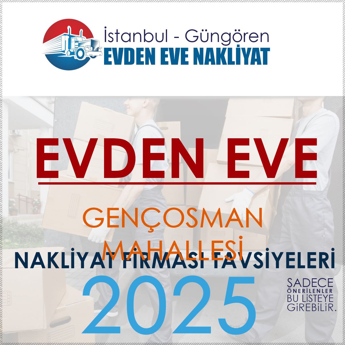 Gençosman Evden Eve Nakliyat Firmaları